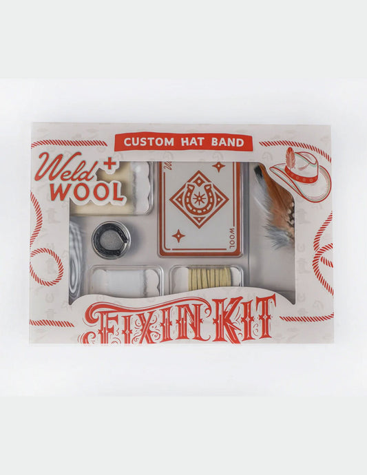 Weld + Wool Custom Hat Band Fixin Kit