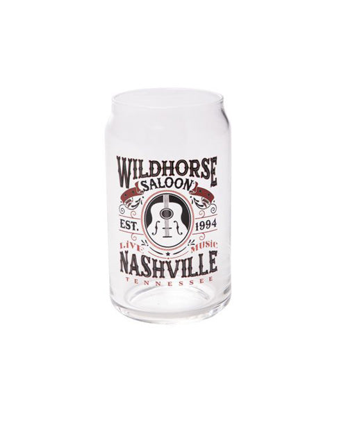 Wildhorse Live Music Glass Beer Can