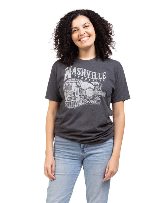 Wildhorse Unisex Guitar Words T-Shirt