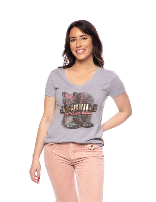 Wildhorse Women's Two Boots T-Shirt