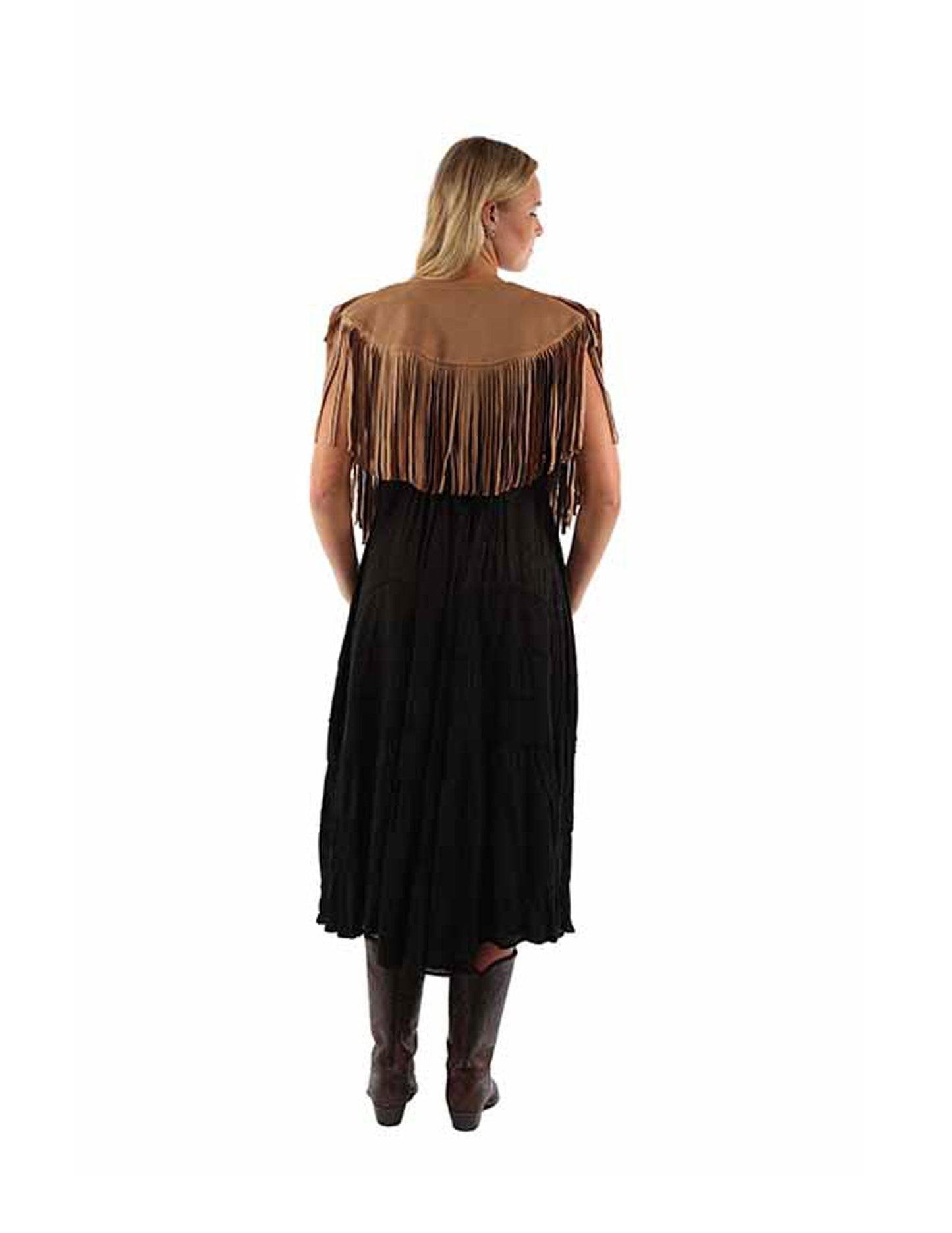 Women's Scully Western Short Fringe Shawl