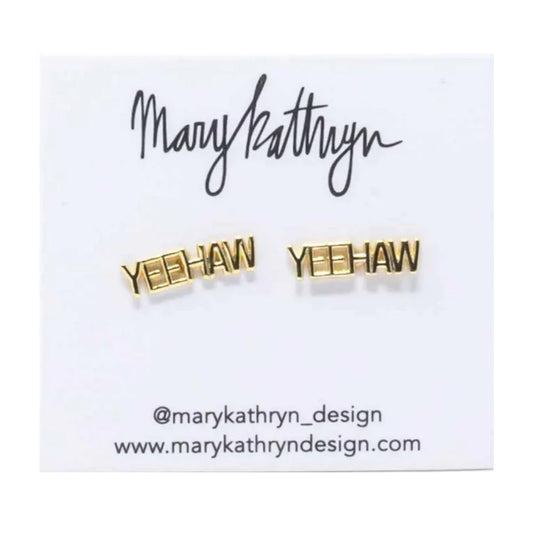 Yeehaw Stud Earrings